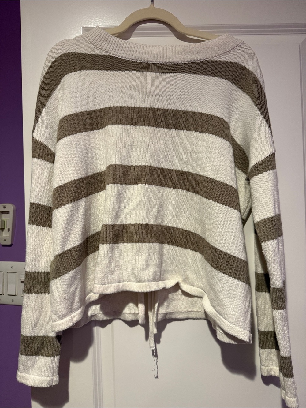 Kittenish long sleeve sweater